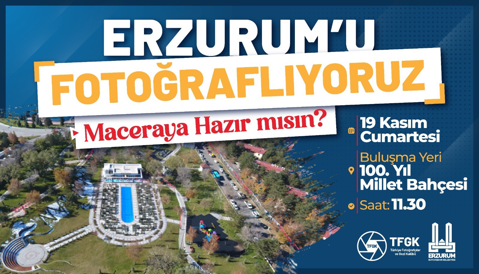 Erzurum’da fotoğraf ve tiyatro rüzgarı esecek