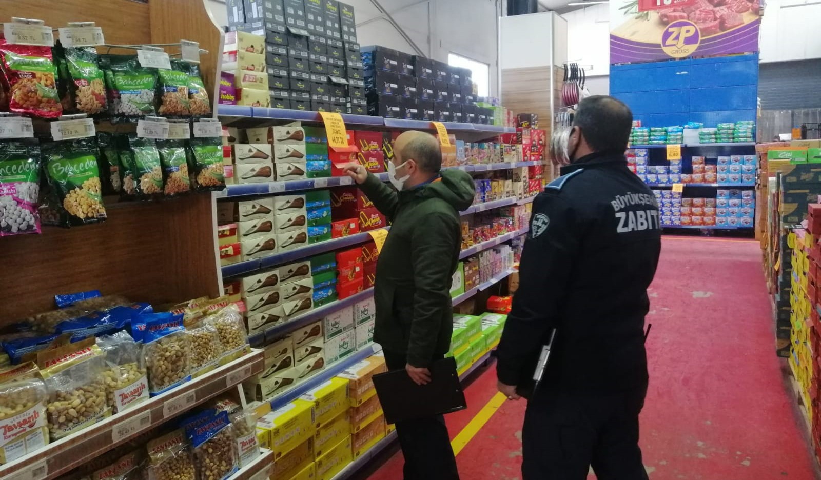 Erzurum’da marketlerde KDV indirimi denetimi yapılıyor