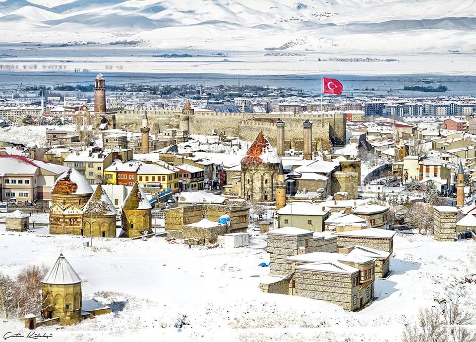 Erzurum’da zemheri zamanı 
