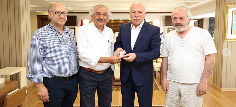 Erzurum Tarih Derneği’nden Başkan Sekmen’e “tarih” teşekkürü ziyareti