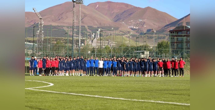 Erzurumspor FK yeni sezona hazır: İlk antrenman tamam