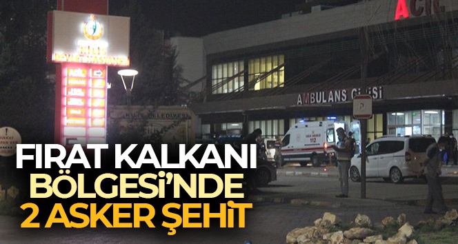 Fırat Kalkanı Harekat bölgesinde 2 asker şehit oldu