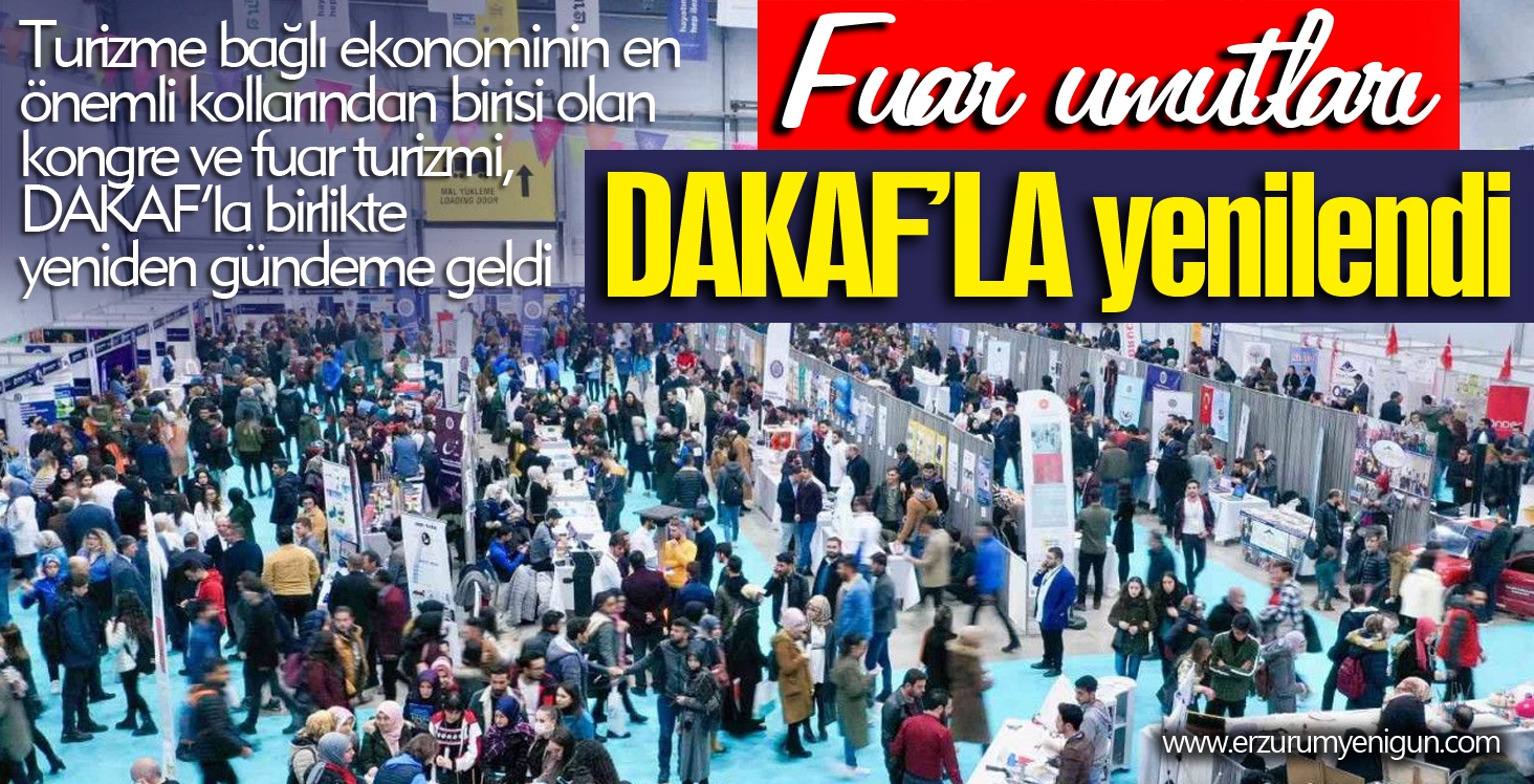 Fuar umutları DAKAF’la yenilendi