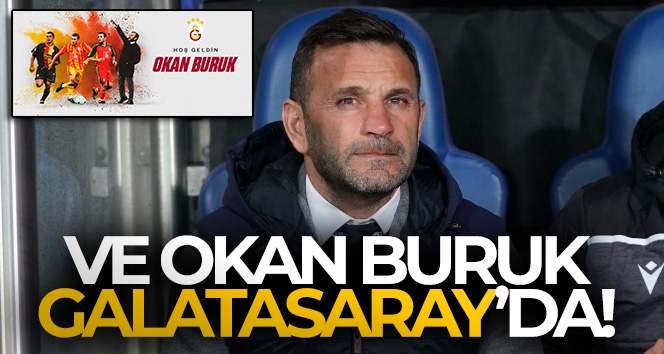 Galatasaray, Okan Buruk ile 2 yıllık anlaşma imzaladı