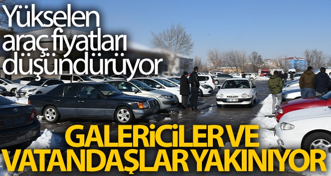 Galericiler satış olmadığından vatandaş düşmeyen fiyatlardan yakınıyor