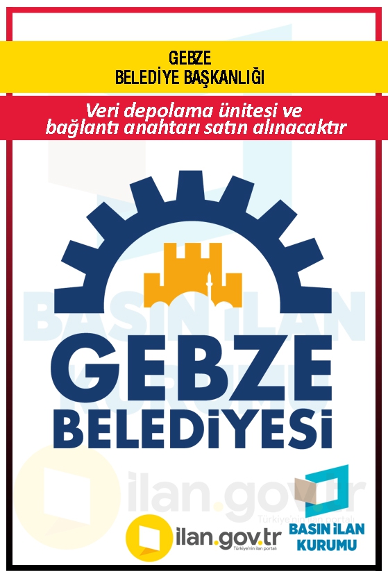 GEBZE BELEDİYE BAŞKANLIĞI 