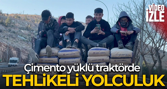 Gençlerin tehlikeli yolculuğu kamerada