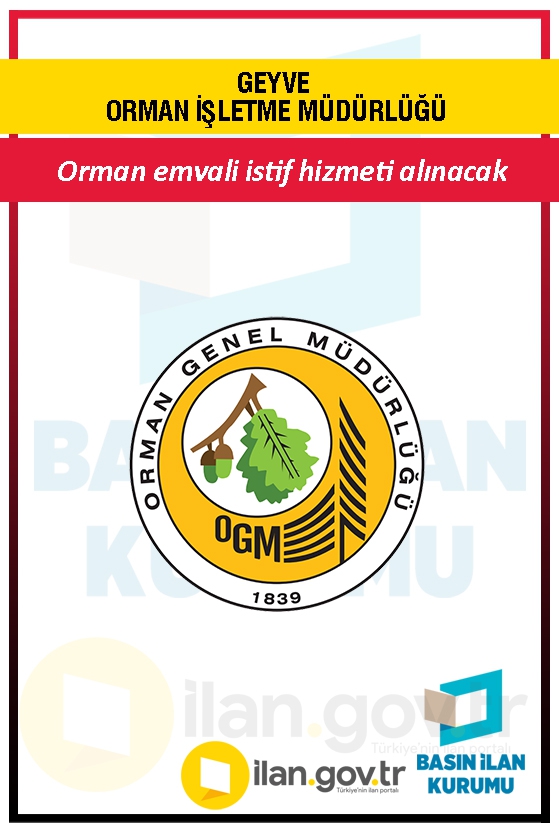 GEYVE ORMAN İŞLETME MÜDÜRLÜĞÜ