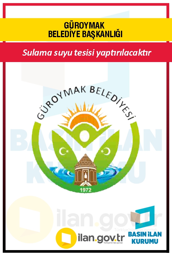 GÜROYMAK BELEDİYE BAŞKANLIĞI
