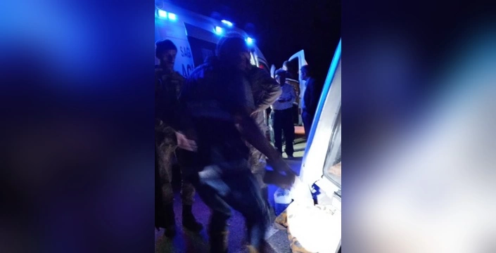 Gürpınar'da düğün dönüşü kaza: 1 ölü, 6 yaralı