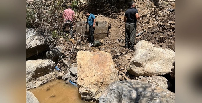 Hakkari'de 5 Günlük Su Savaşının Sonu: Gündeş Köyü Suya Kavuştu