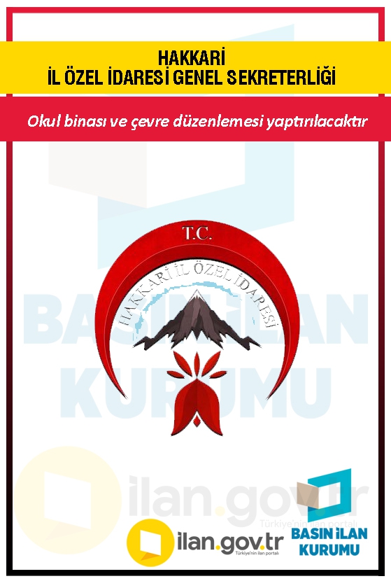 HAKKARİ İL ÖZEL İDARESİ GENEL SEKRETERLİĞİ 