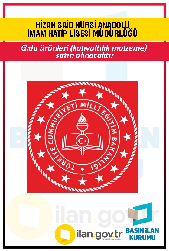 HİZAN SAİD NURSİ ANADOLU İMAM HATİP LİSESİ MÜDÜRLÜĞÜ 