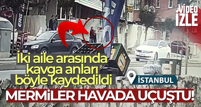 Husumetlilerine polis merkezi önünde ateş açtılar