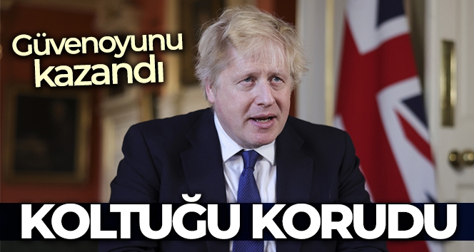 İngiltere Başbakanı Johnson koltuğunu korudu