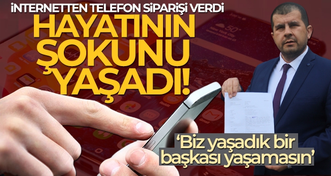 İnternetten telefon siparişi verdi, telefon yerine kitap geldi