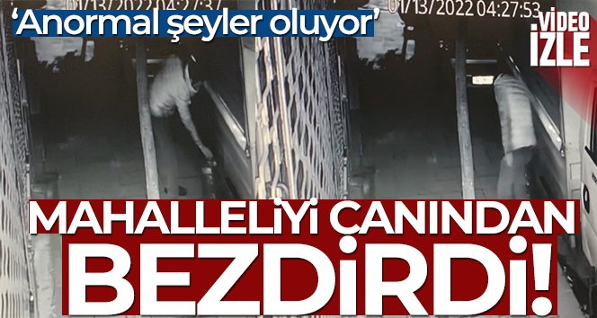 İstanbul'da bir mahalleye mazot hırsızı dadandı