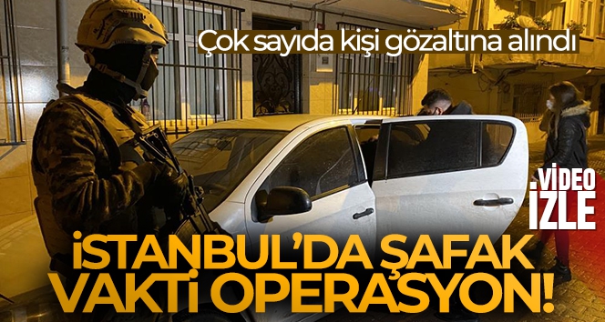 İstanbul'da helikopter destekli uyuşturucu operasyonu gerçekleştirildi