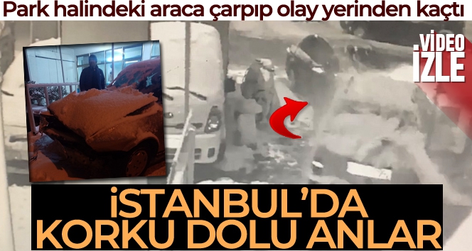 İstanbul'da otomobilin çarptığı araç kıraathanenin bahçesine daldı