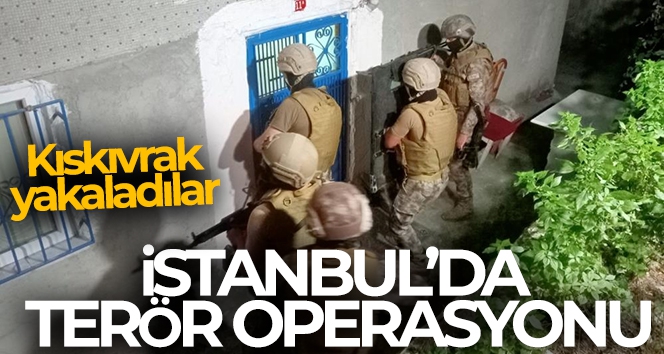 İstanbul'da terör operasyonu: Kaçan şüpheliyi özel harekat polisi kıskıvrak yakaladı
