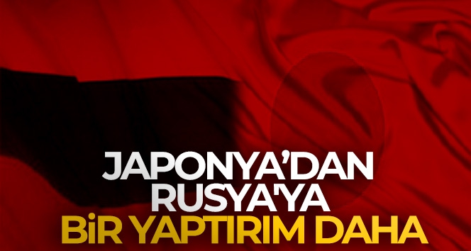 Japonya'dan Rusya'ya bir yaptırım daha