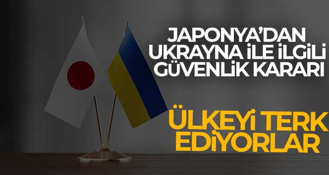 Japonya'dan Ukrayna ile ilgili güvenlik kararı