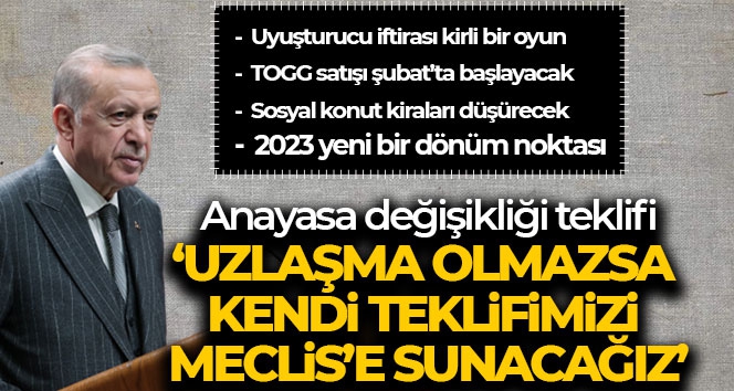 Kabine toplantısı sonrası Cumhurbaşkanı Erdoğan'dan önemli açıklamalar