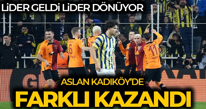 Kadıköy'de zafer Galatasaray'ın