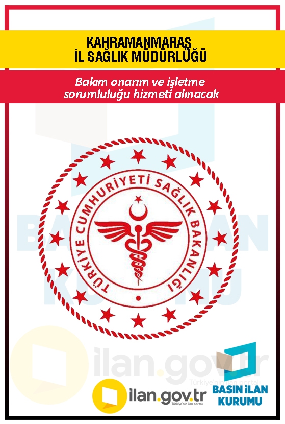 KAHRAMANMARAŞ İL SAĞLIK MÜDÜRLÜĞÜ