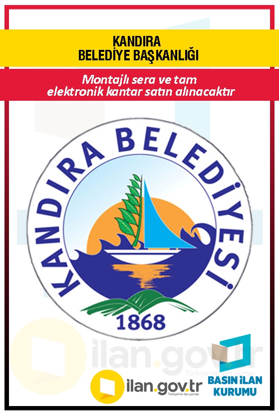 KANDIRA BELEDİYE BAŞKANLIĞI