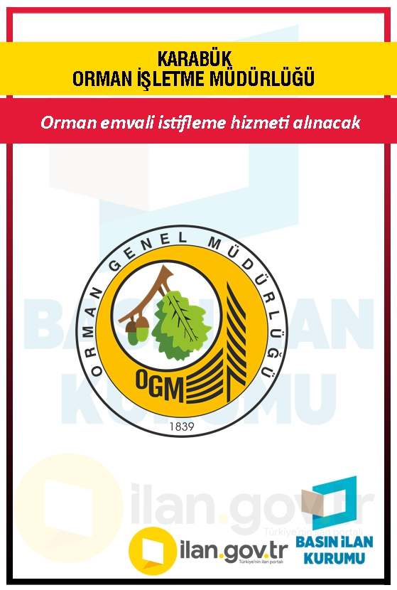 KARABÜK ORMAN İŞLETME MÜDÜRLÜĞÜ 