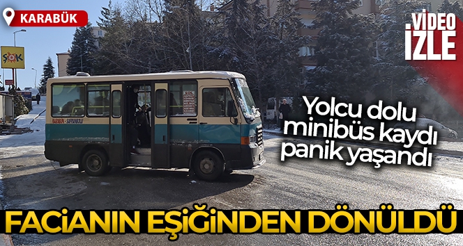 Karabük'te yollar buz pistine döndü, kazalar ardı ardına geldi