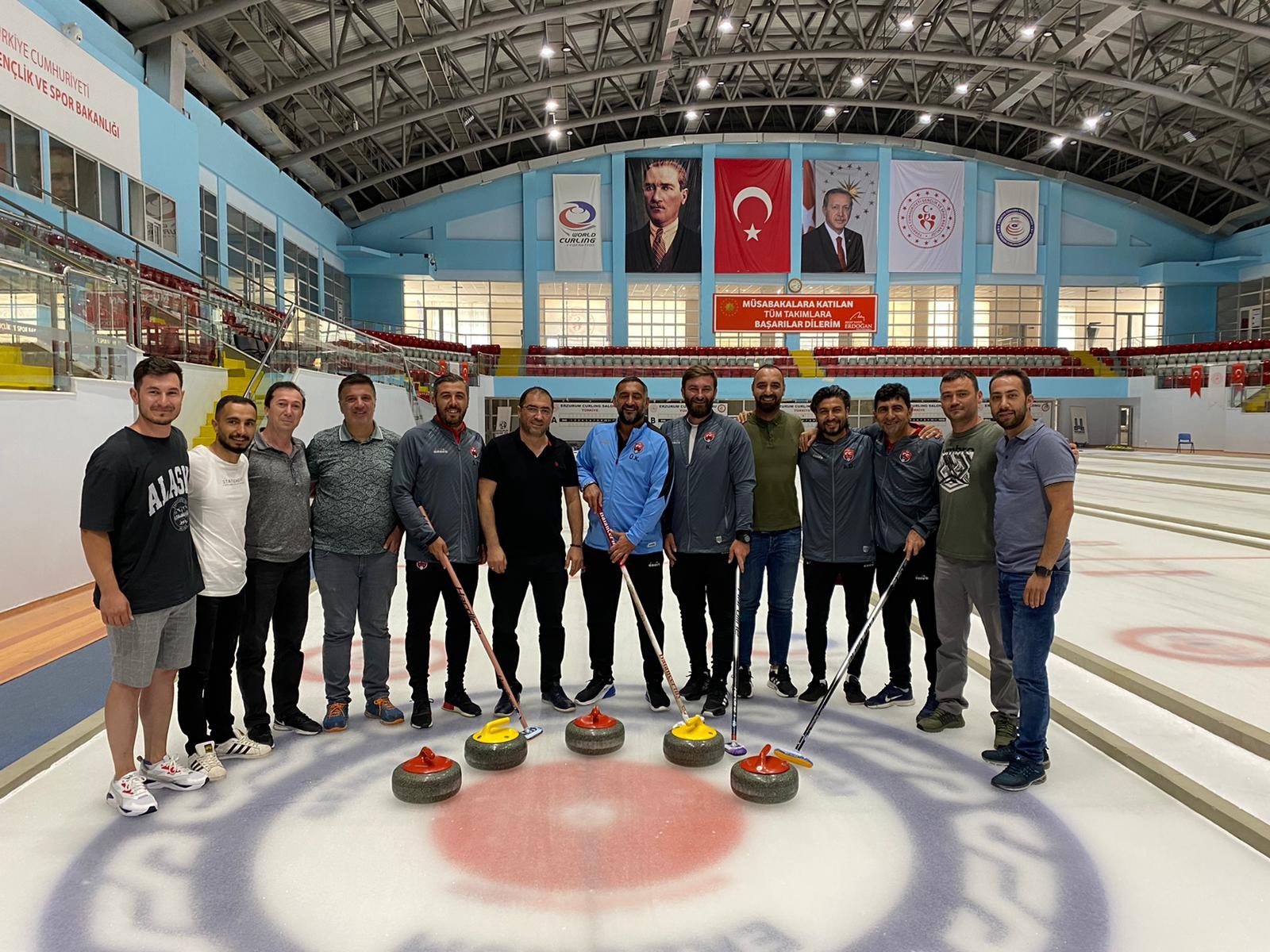 Karan’ın curling keyfi