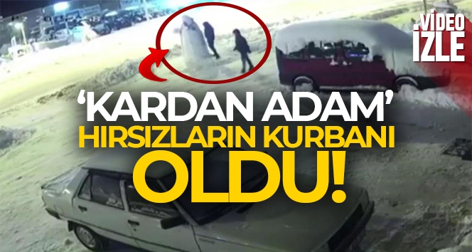 Kardan adamın kafasını yumrukla yıkıp, şapkasını çaldılar!