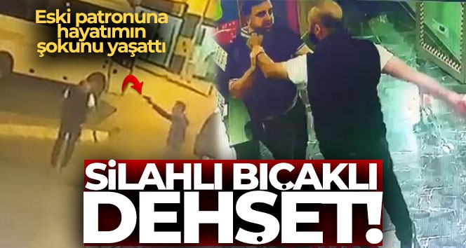 Kartal'da silahlı bıçaklı dehşet: Silahla yaralandı, bıçakla dükkan bastı