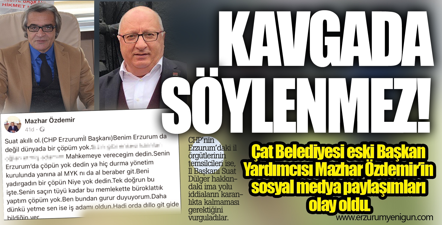 Kavgada bile söylenmez!