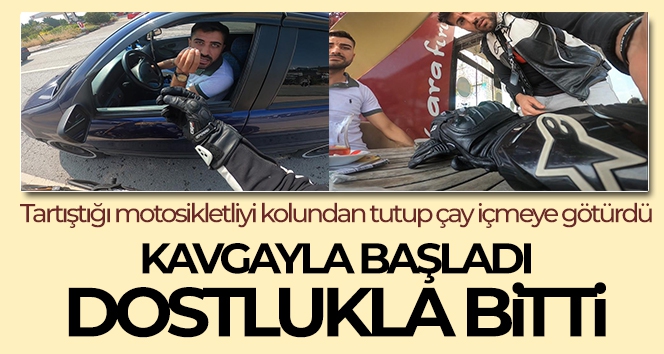 Kazadan son anda kurtuldular, tartışmanın sonu görenleri hayrete düşürdü