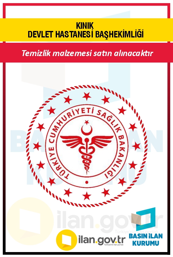 KINIK DEVLET HASTANESİ BAŞHEKİMLİĞİ