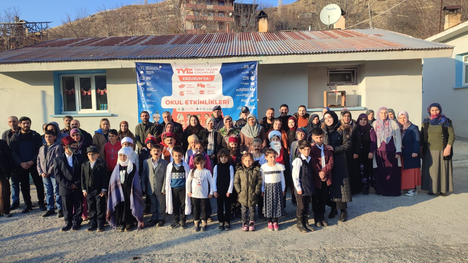 Kirazlı Köyü’nde çocuklar tarih yazdı