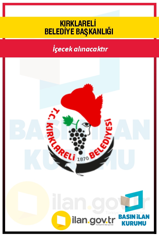 KIRKLARELİ BELEDİYE BAŞKANLIĞI