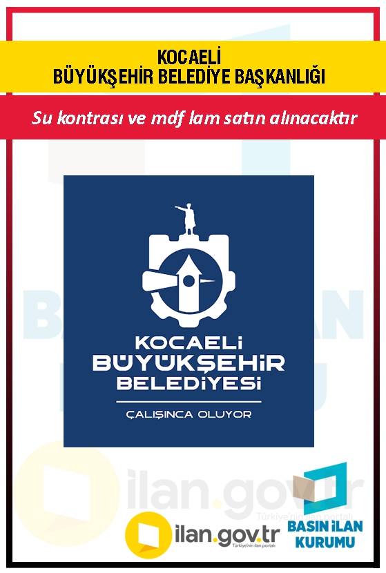 KOCAELİ BÜYÜKŞEHİR BELEDİYE BAŞKANLIĞI 