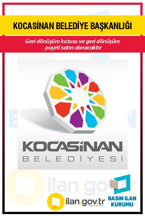 KOCASİNAN BELEDİYE BAŞKANLIĞI