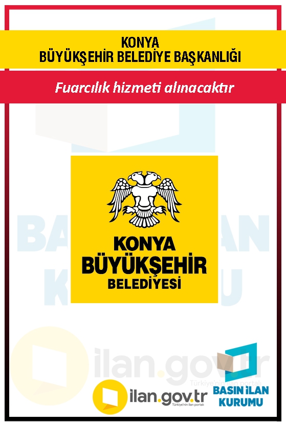 KONYA BÜYÜKŞEHİR BELEDİYE BAŞKANLIĞI 