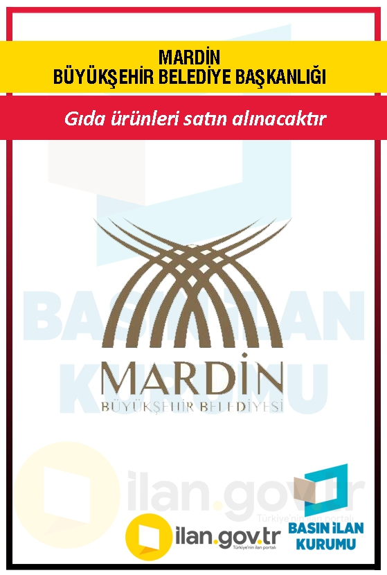 MARDİN BÜYÜKŞEHİR BELEDİYE BAŞKANLIĞI 