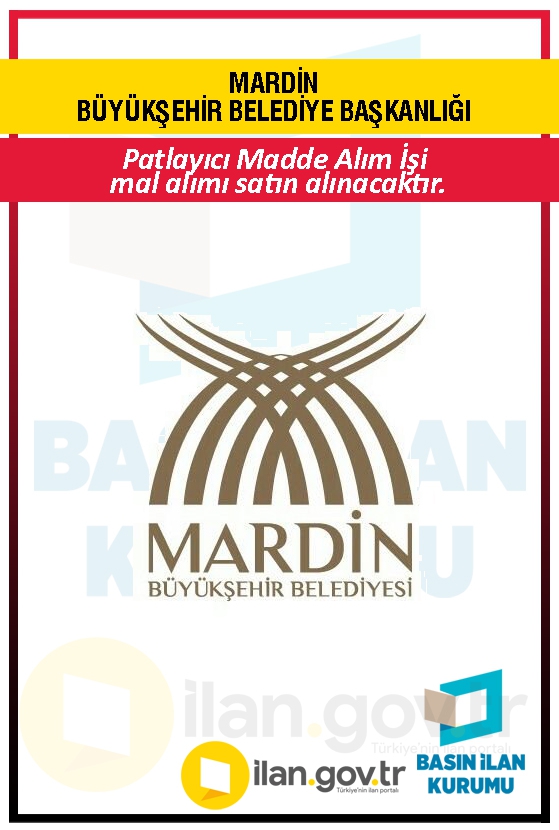 MARDİN BÜYÜKŞEHİR BELEDİYE BAŞKANLIĞI 