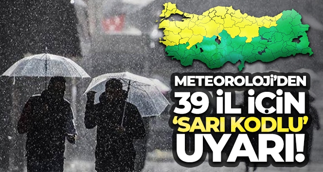 Meteoroloji uyardı! O illerde yaşayanlar dikkat sağanak geliyor