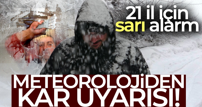 Meteorolojiden kar ve yağmur uyarısı: 28 Ocak 2022 yurtta hava durumu