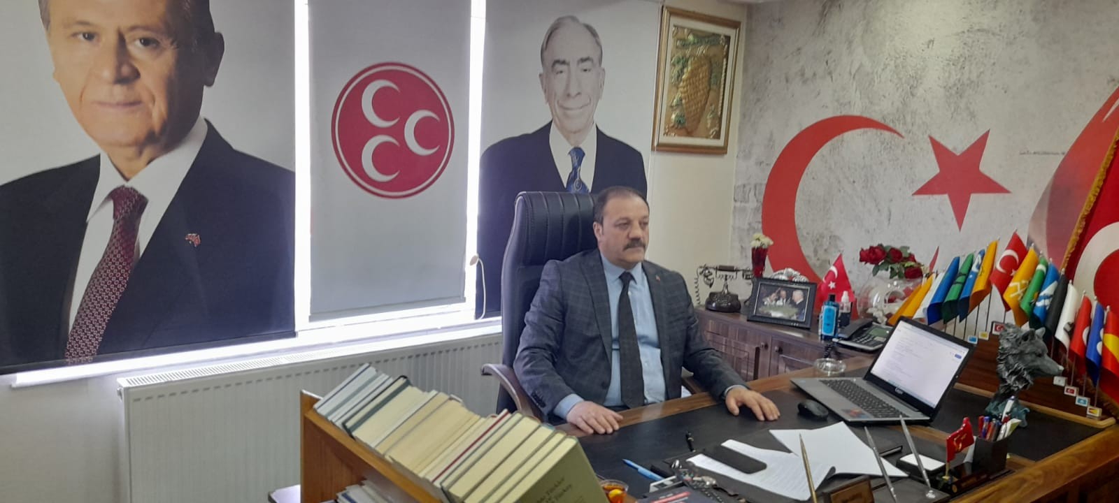 MHP Erzurum İl Başkanı Karataş'tan Berat Kandili mesajı