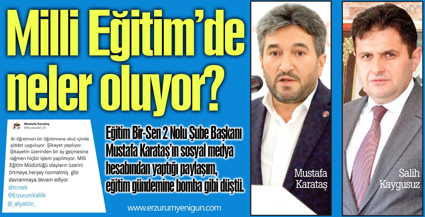 Milli Eğitim’de neler oluyor? 