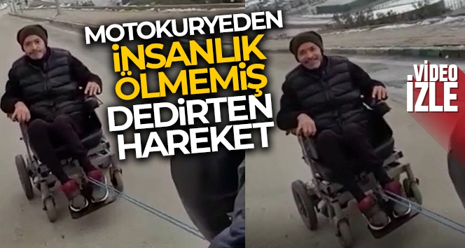 Motokuryeden insanlık ölmemiş dedirten hareket